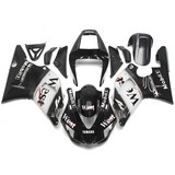 0513 Fairing Yamaha Yzf 1000 R1 98 99 Yzf-R1 1998 1999 West Black White